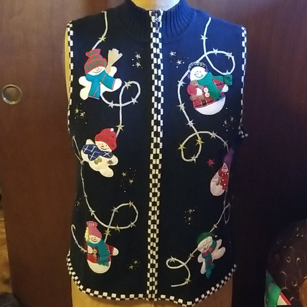 Designer Originals Plus Size Christmas Sweater 1X